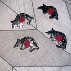 Armadillo Button Covers
